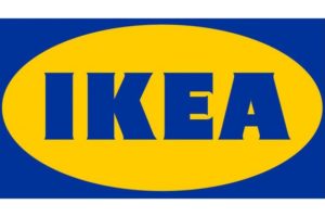 Het logo van IKEA