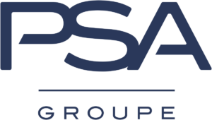 Logo van de PSA Groupe